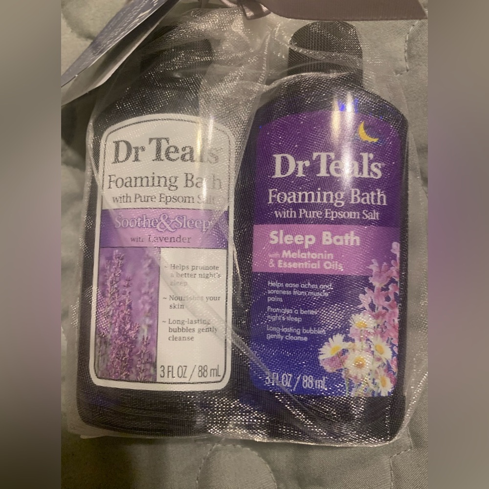 Dr Teals bath set
